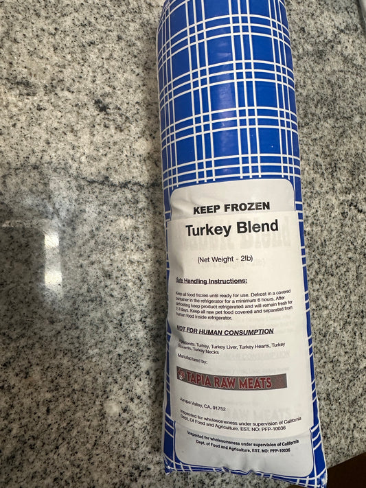 Turkey Blend tapiarawmeatsforpetfood 30lbs Turkey