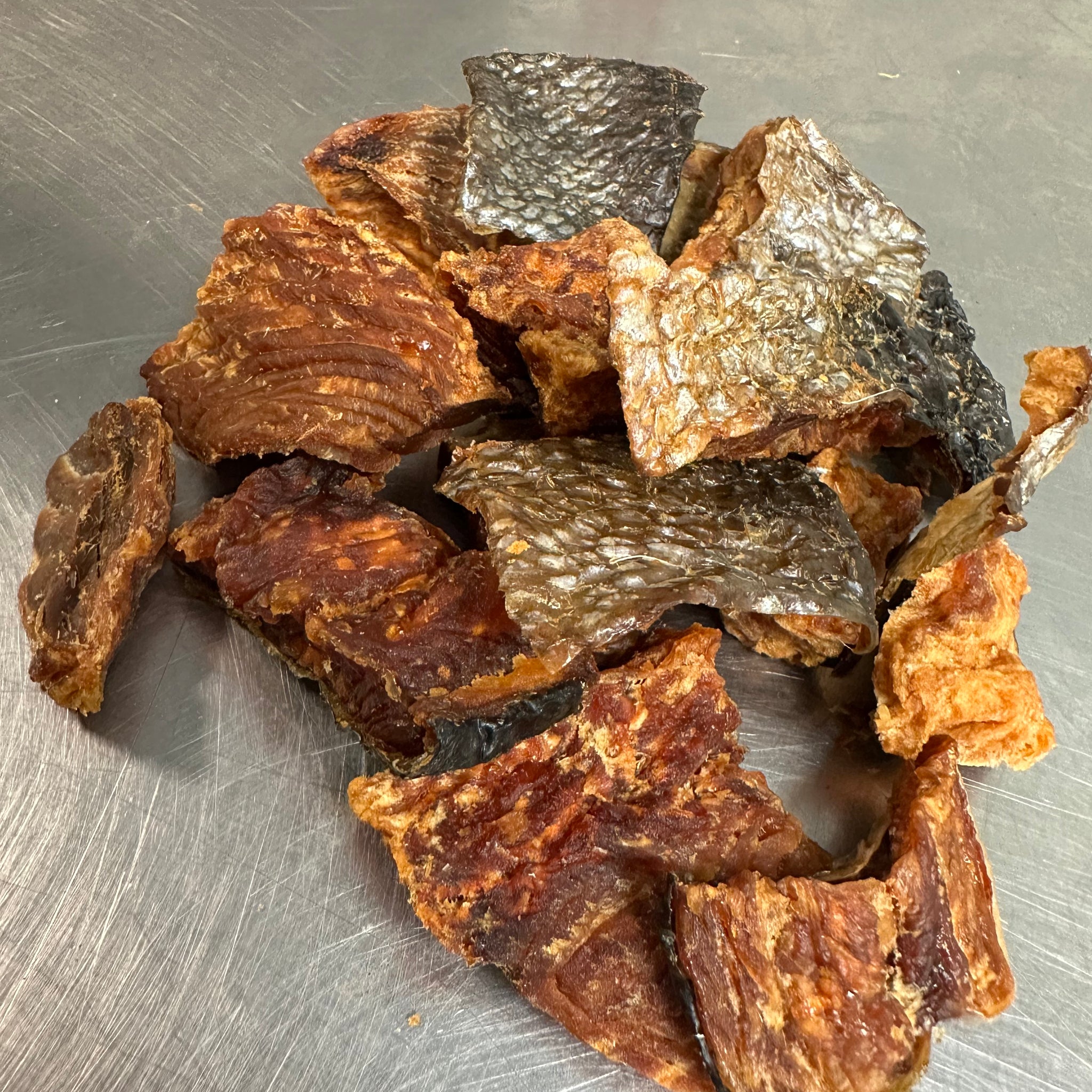 Dehydrated Salmon Chunks 3oz