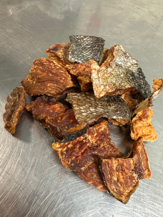 Dehydrated Salmon Chunks 3oz