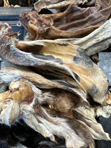 Goat Ears tapiarawmeatsforpetfood 20pc