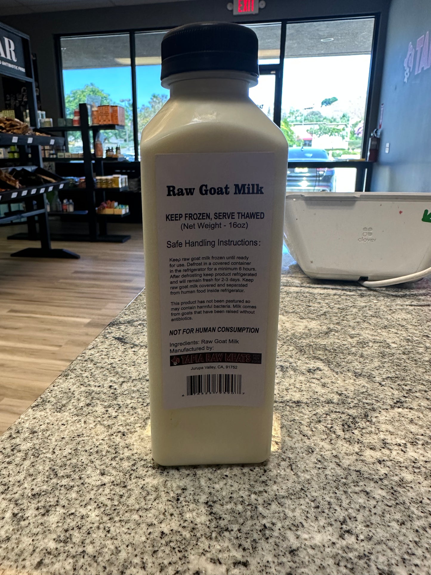 Raw Goat Milk