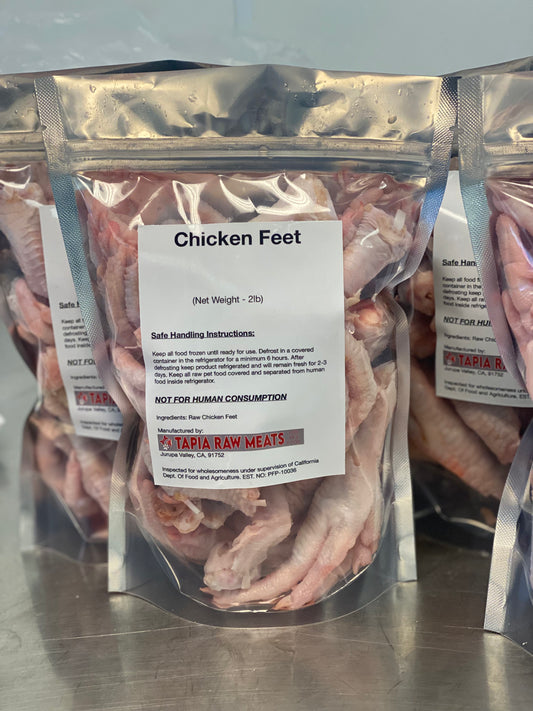 Chicken Feet R60 Chicken – tapiarawmeatsforpetfood