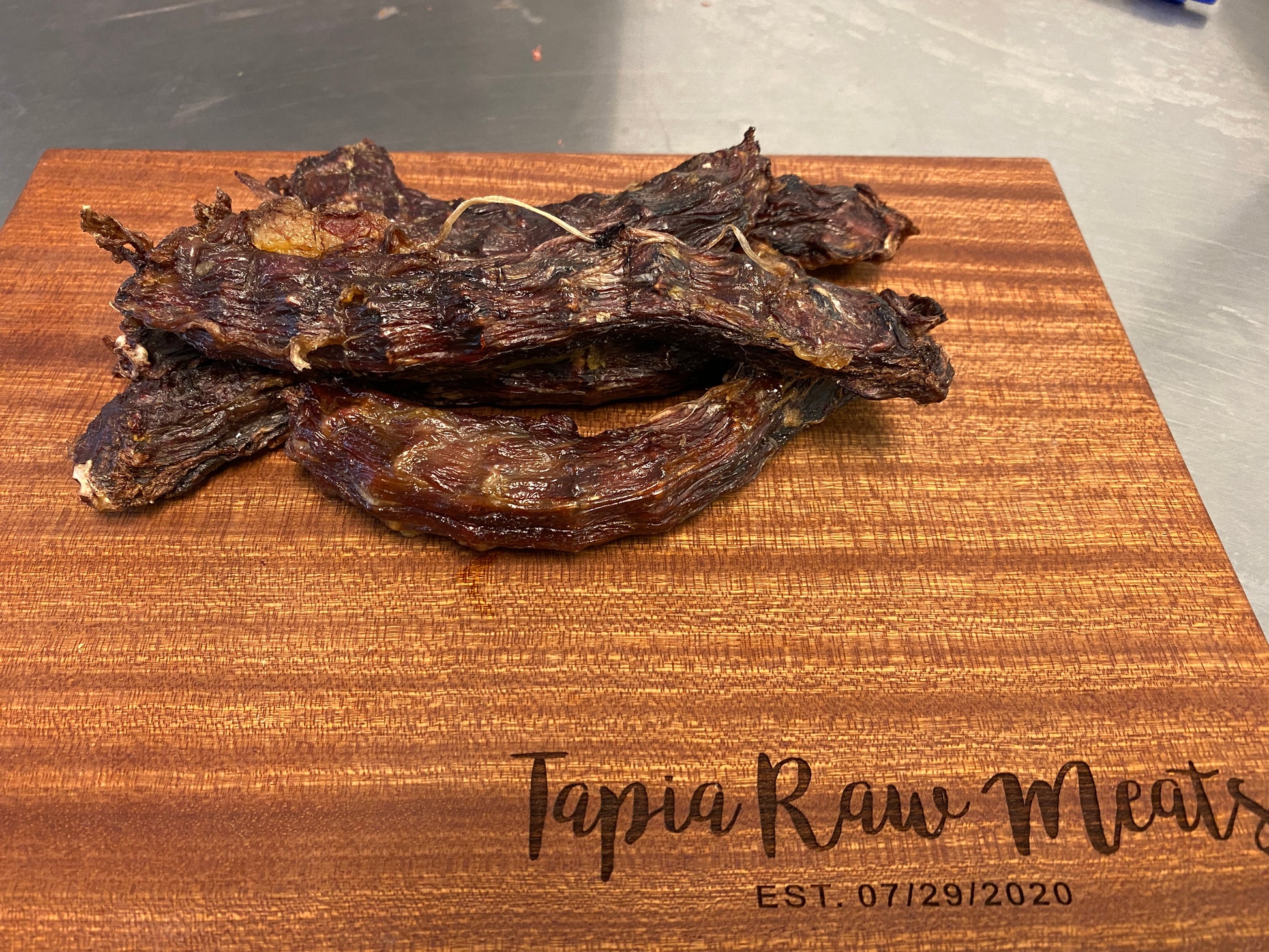 Dehydrated Duck Necks 4pc tapiarawmeatsforpetfood 4pc